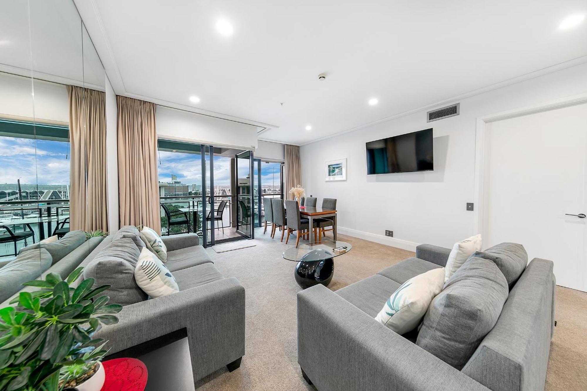 Sophisticated Spacious Apt W Stunning Harbour View Auckland Luaran gambar